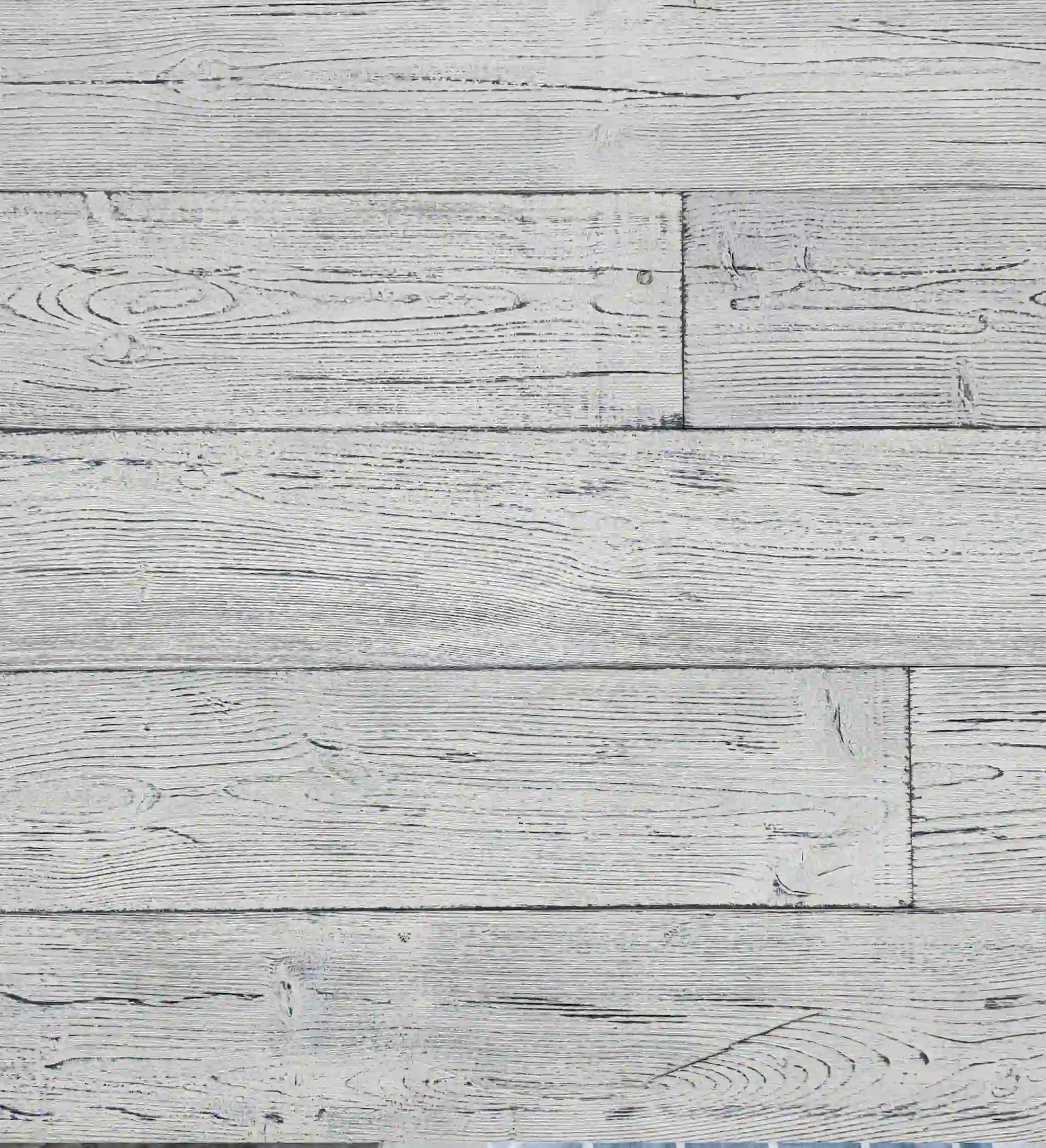 Panneaux muraux en pin blanchi à la chaux COLAMO, planches à feuillure