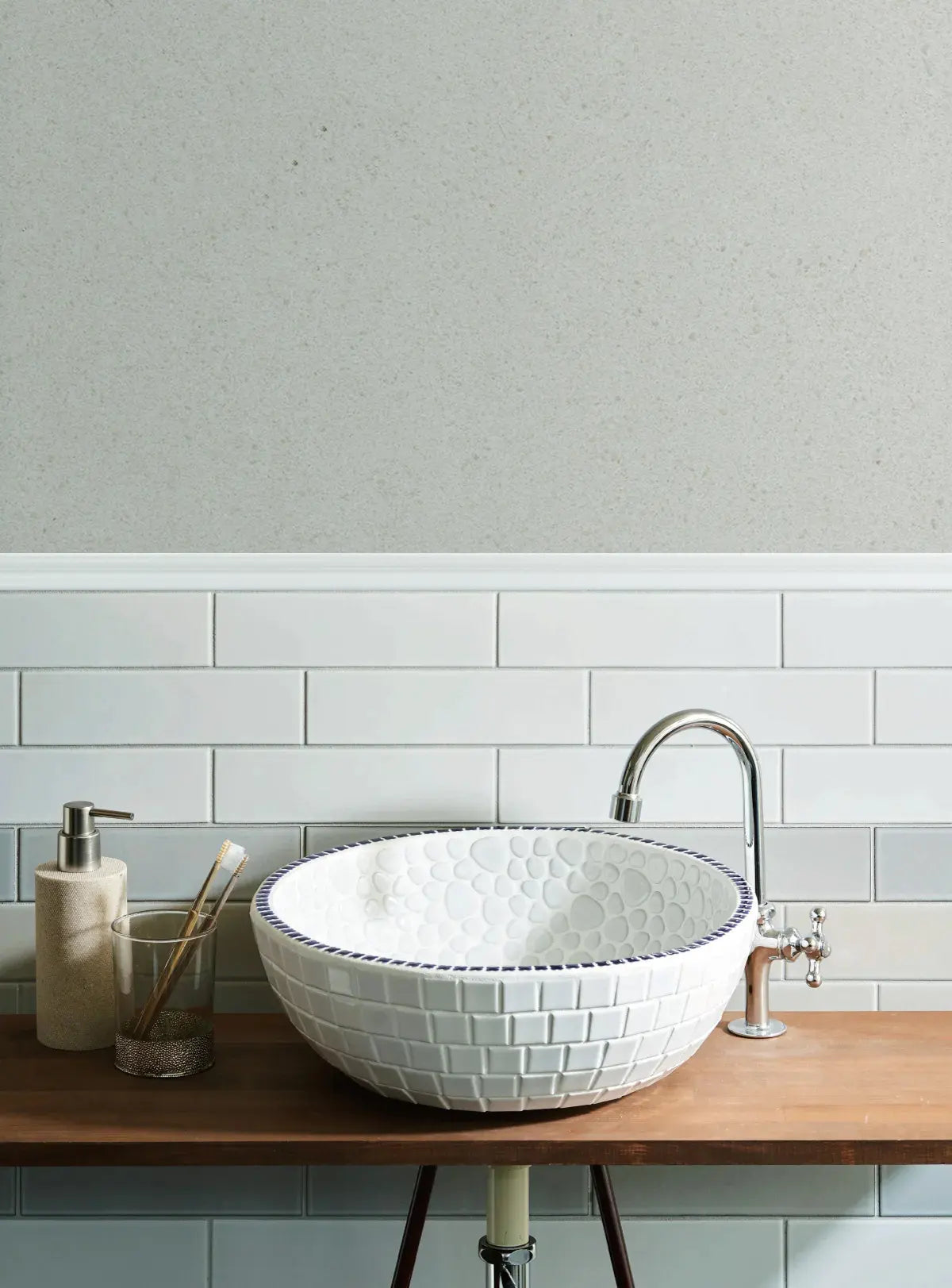 COLAMO Moulure adhésive blanche pour plinthes, bordures de carrelage 