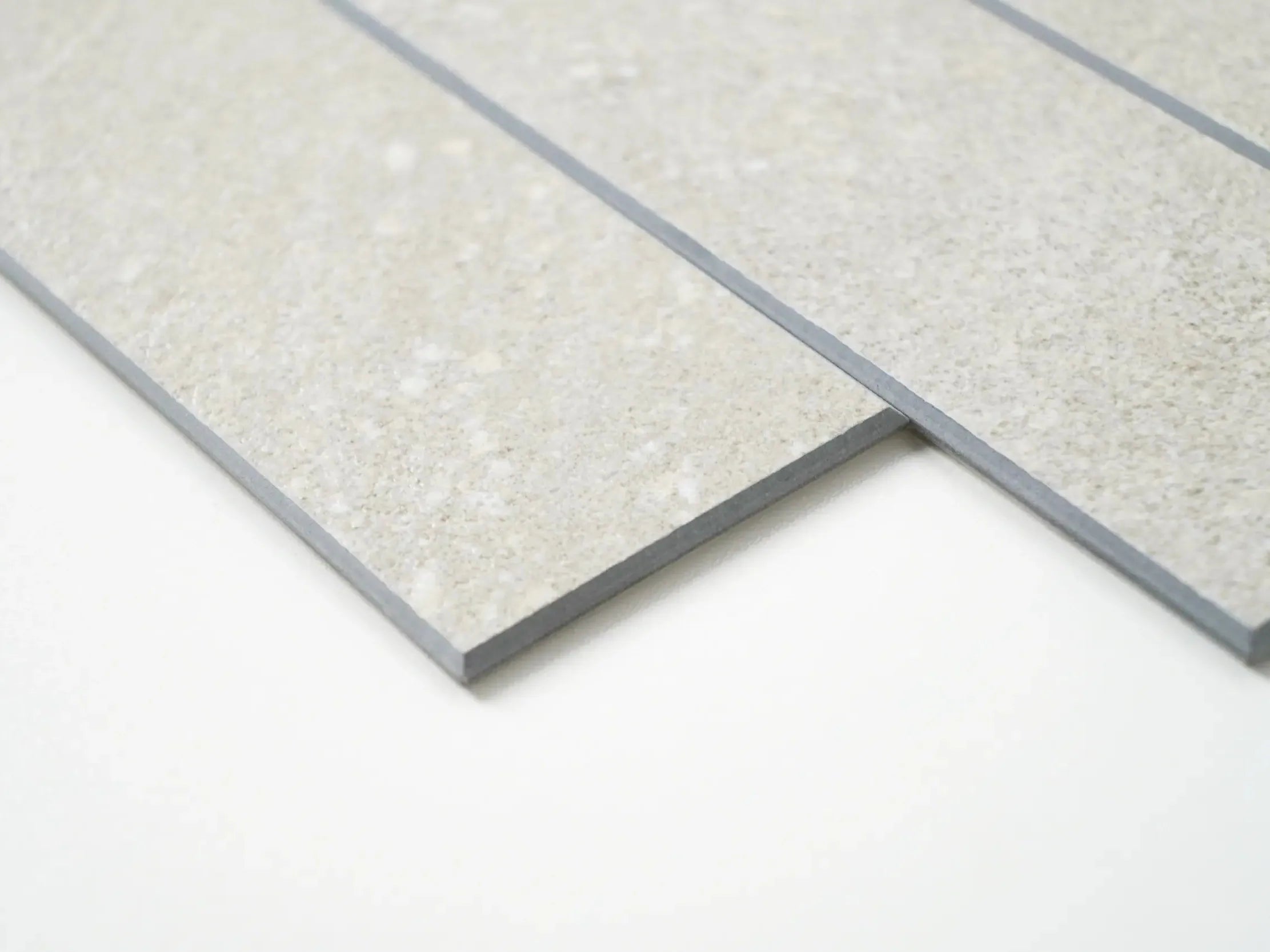 Crédence autocollante en carreaux métro allongés COLAMO, beige calcaire 