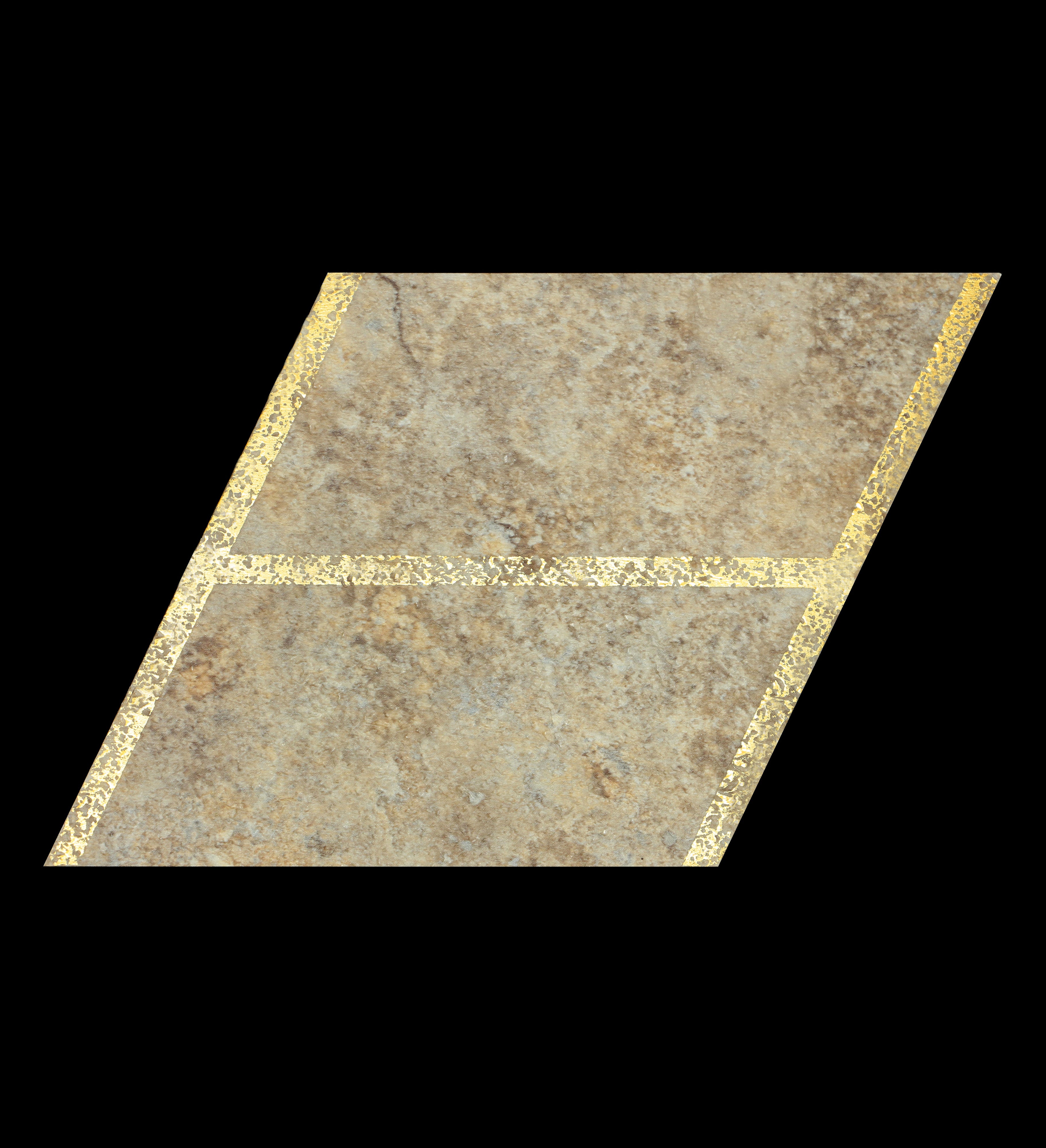 Carrelage autocollant pour dosseret, motif alphabet, 26 lettres, couleur or lever de soleil 